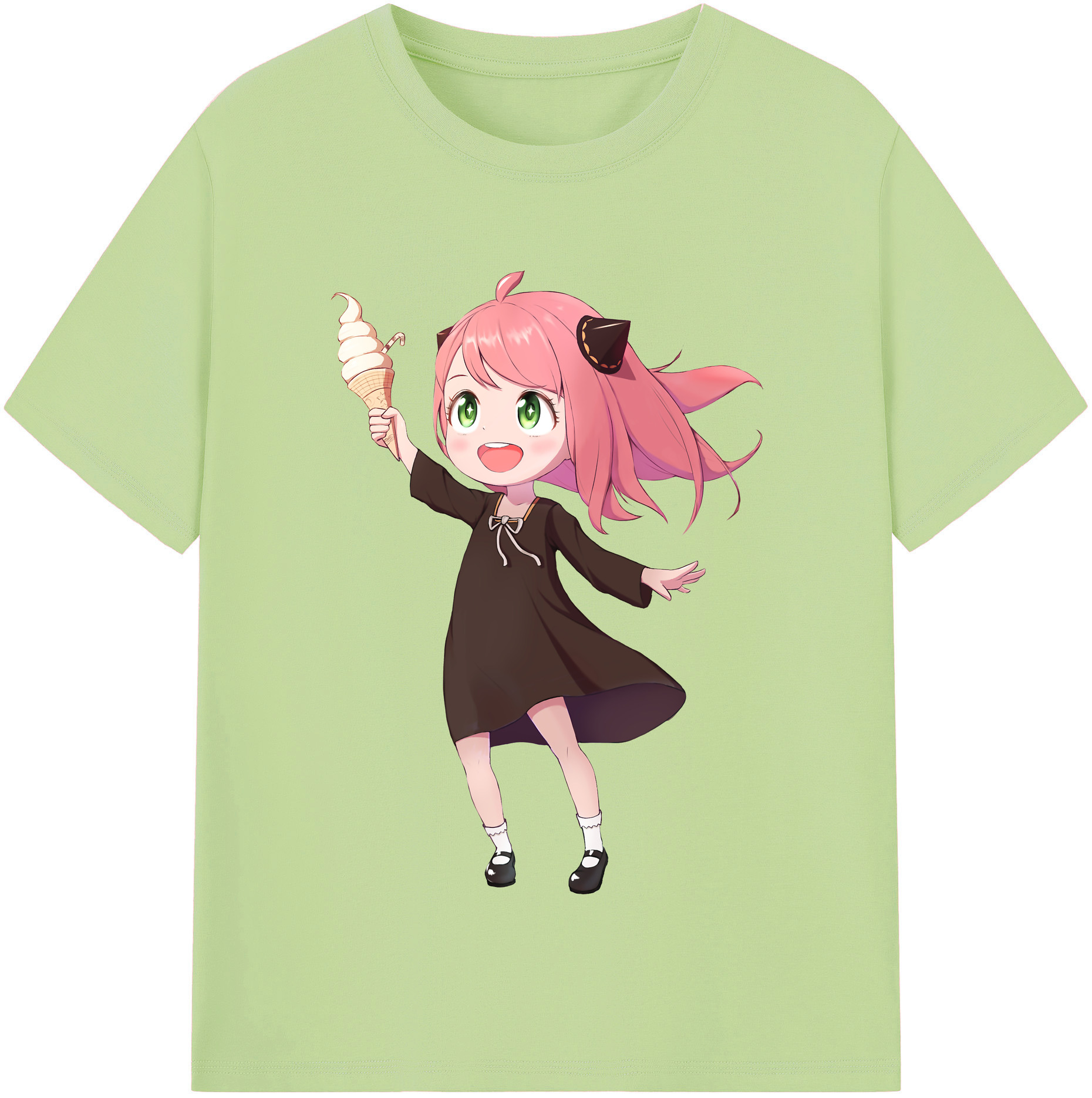 （画像用） SPY×FAMILY间谍家家酒 綿100％半袖Tシャツ（フロントプリント）